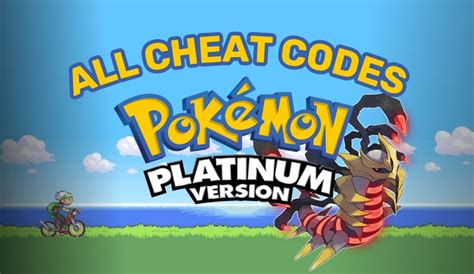 Pokemon Platinum Cheats: Action Replay Codes for NDS.